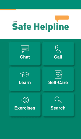 Safe Helpline In-App Image